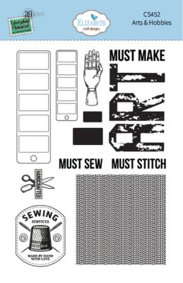 Art & Hobbies - clear stamp