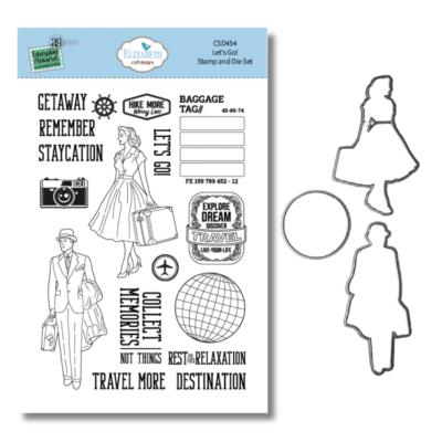 Let's go - clear stamp + dies