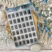 Tampon Alphabet Globe Trotter