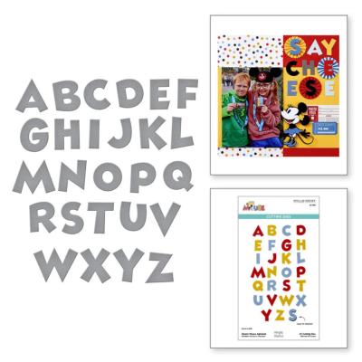 Cutting dies - Classic mouse - Alphabet