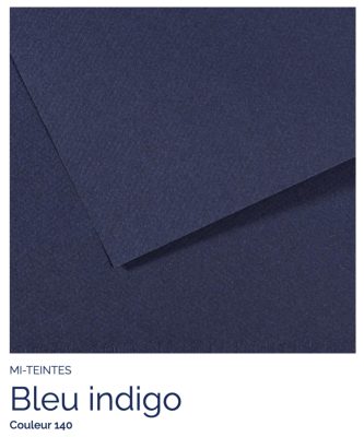 Mi-Teintes - Bleu indigo (140)