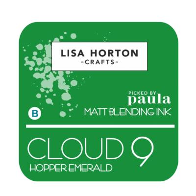 Hopper emerald - Cloud 9 - encre mate - by Paula