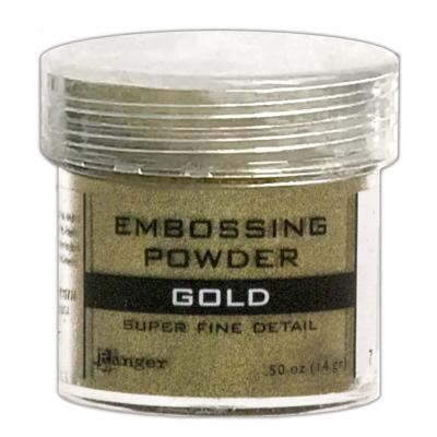 Embossing Powder - Gold Super Fine Detail