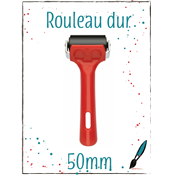 Rouleau dur en caoutchouc 50mm