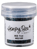 WOW Bee True - Honey bee stamp (O)