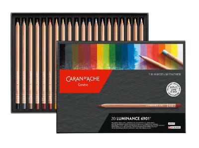 Luminance 6901® Caran d'Ache - boite de 20