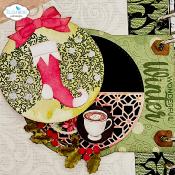 Comfy cozy Seasonal Textures - clear stamp