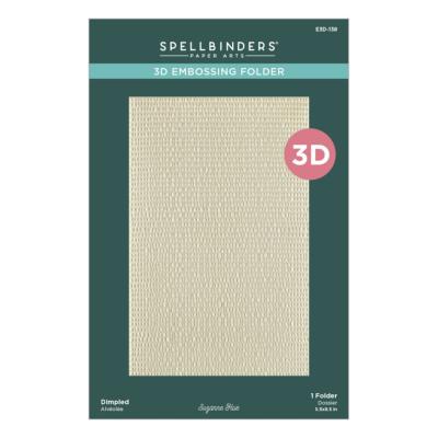 3D embossing folder - Dimpled