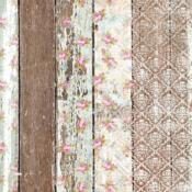 3 Feuilles de riz Pallet wood pattern