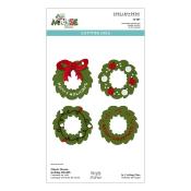 Cutting dies - Classic mouse - Holiday wreath