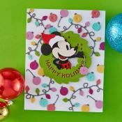 Cutting dies - Classic mouse - Holiday wreath