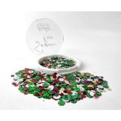 Boite de sequins<br>Chrismas punch