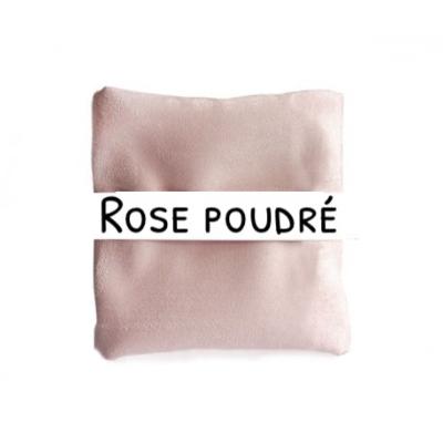 Coupon de Suédine Rose poudré