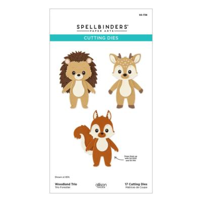 Cutting dies - Woodland trio