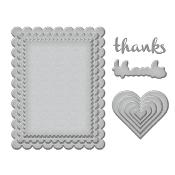 Cutting dies - Heartfelt thanks & Scallops