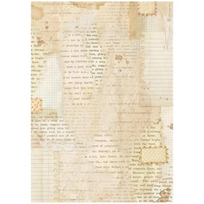 feuille de riz - cozy family - books scraps