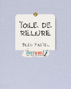Toile de reliure - Bleu Pastel