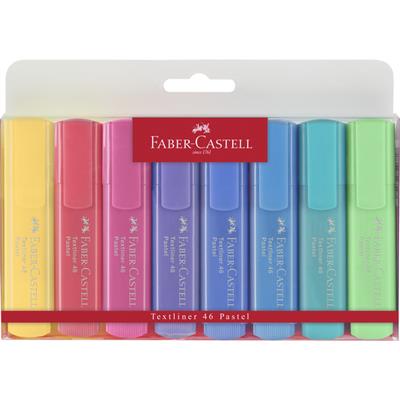 8 Surligneurs pastels