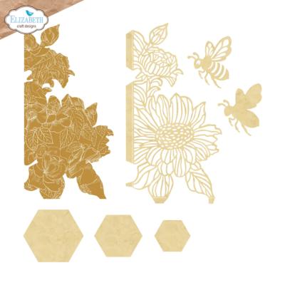 Memory Binder - Bee and flower accent