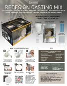 Redesign Casting Mix Kit - poudre de moulage