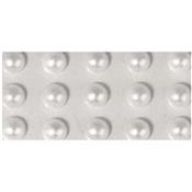 160 demi-perles 2mm<br>blanc