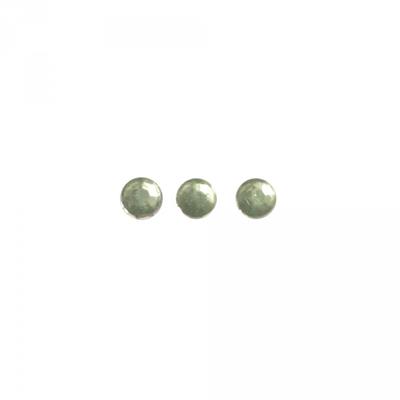 120 strass autocollants vert clair 3mm