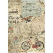 feuille de riz - Around the world - Bicycle
