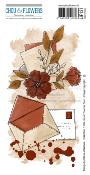 Tampon Courrier fleuri <br> Little Circus