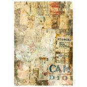 Mixed media Rice paper - LuMania - Journey Ahead A4