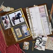 Cutting dies - Page with flap pockets