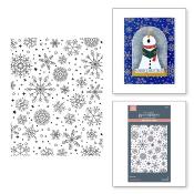 BetterPress plate - Snowfall Shimmer