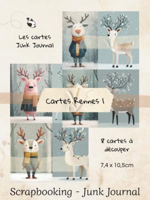 Cartes Junk Journal - Rennes 1