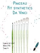 Pinceau FIT Synthétics Langue de chat<br>Série 375 - Taille 4