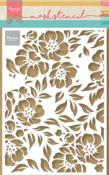 Mask Stencil Fleurs