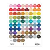 Distress label sheet - 1 feuilles - rond larges