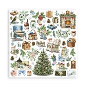 bloc 30x30cm - Cozy winter