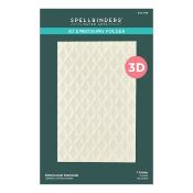 3D embossing folder - Dimensional Diamonds