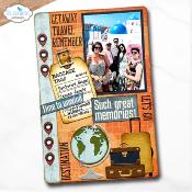 Memory Binder - Rounded travel page