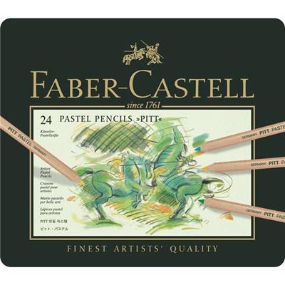 24 crayons Pastel Faber-Castell