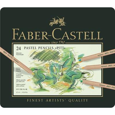 24 crayons Pastel Faber-Castell