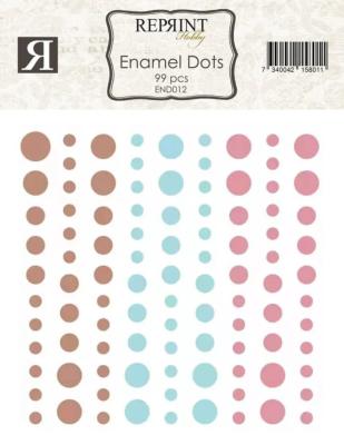 Enamel dots - The pottery