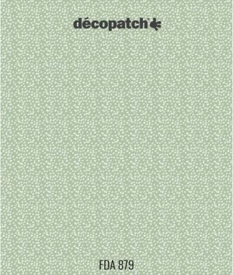 papier décopatch vert 879