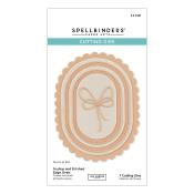 Cutting dies - Scallop and stitched edge ovals