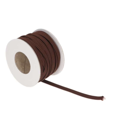 Elastique plat - marron