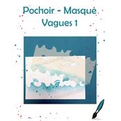 Pochoir - Masque Vagues