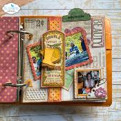 Memory binder - square - honey