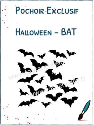 Pochoir Exclusif<br> Halloween Bat