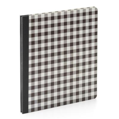 Album Photo - Flipbook <br>15x20cm - black buffalo check