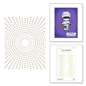 Hot foil Plates - Hypnotic background