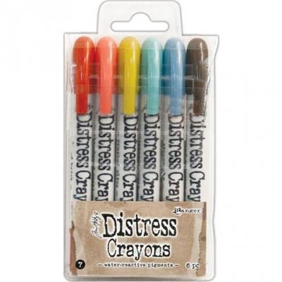 6 Crayons Distress #7